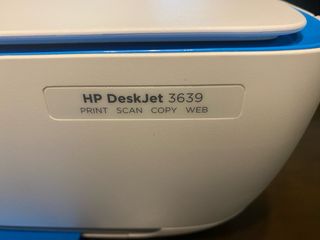 Impresora HP DeskJet 3639 - Blanca y Azul