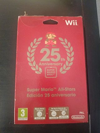 Super Mario All-Stars 25 aniversario Wii