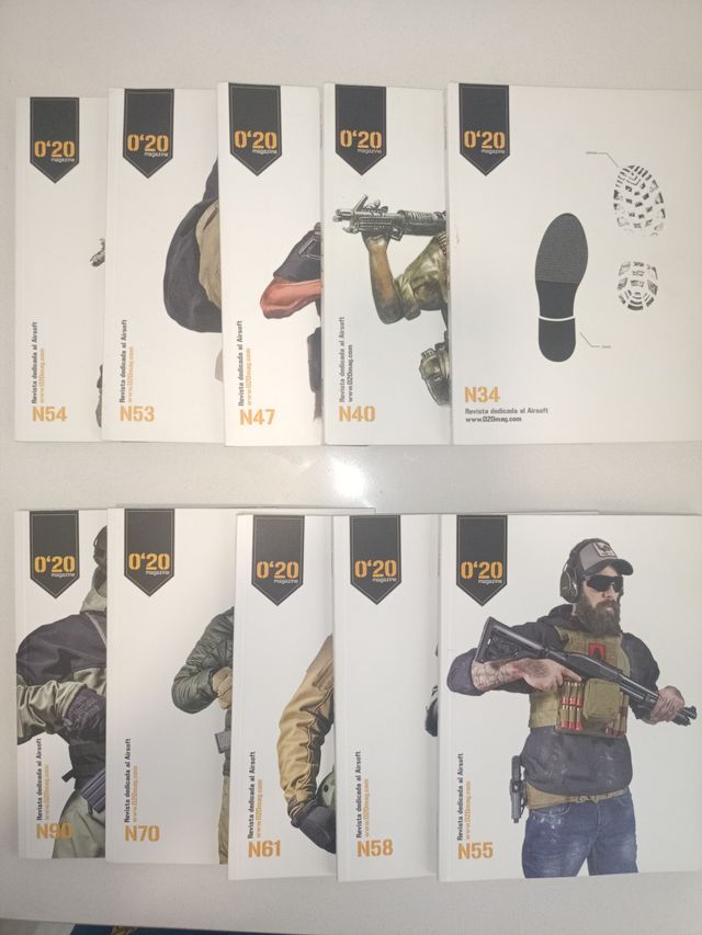 10 REVISTAS 0,20 MAGAZINE NUEVAS DE TIENDA