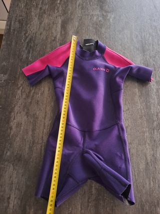 Traje neopreno niña 1-2 años
