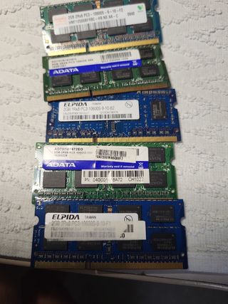 RAM 2GB PC3-10600S (5 schede)