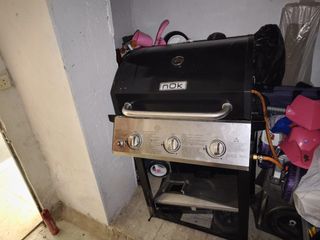 Barbacoa gas NOK 3 fuegos