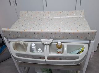 Cambiador bañera bebé 2 en 1