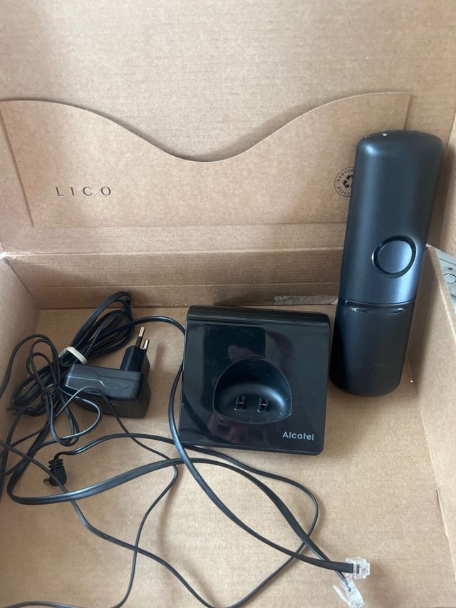 Teléfono Alcatel S250 - Negro