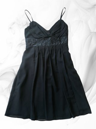 Vestido negro Yessica elegante