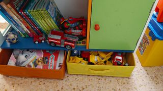 Mueble infantil casita juguetes