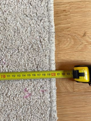 Alfombra beige - 1 ud.