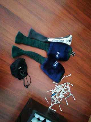 Bolas y Tees de Golf souvenir forros de palos