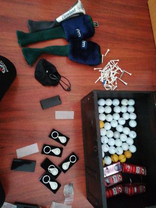 Bolas y Tees de Golf souvenir forros de palos
