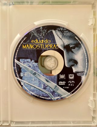 DVD Eduardo Manostijeras (Edward Scissorhands)