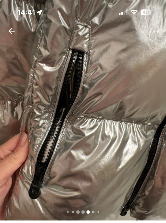 Giubbotto Refrigiwear argento Tg S