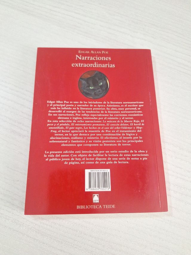 Biblioteca Teide 006 - Narraciones extraordinar...