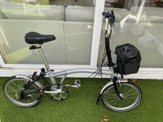 Bicicletta pieghevole Brompton Grey