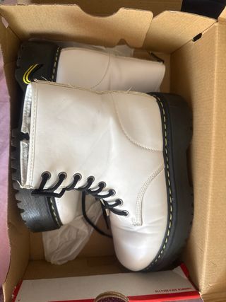 Botas plataforma blancas , para otoño he invierno