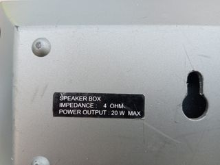 Altavoces Home Cinema Grises