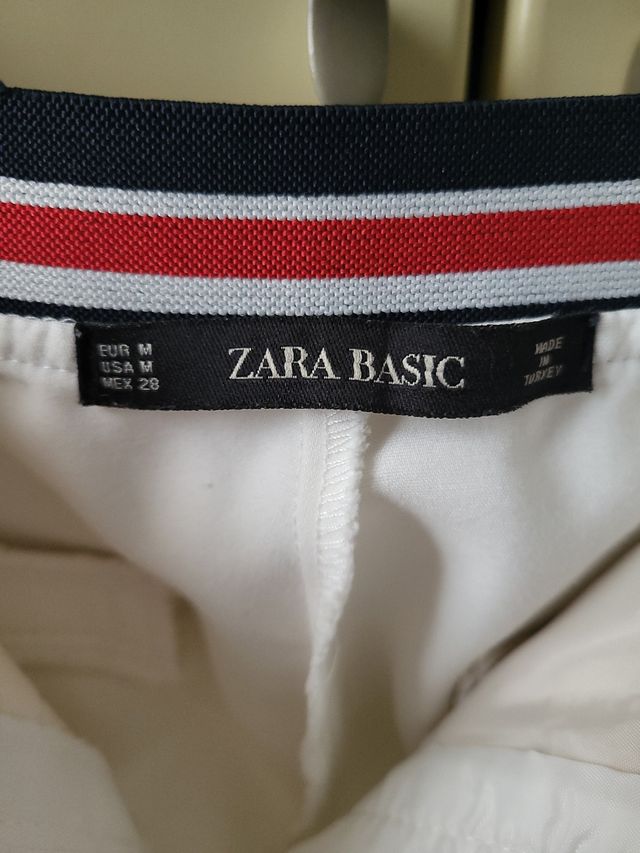 Pantaloni Zara bianchi