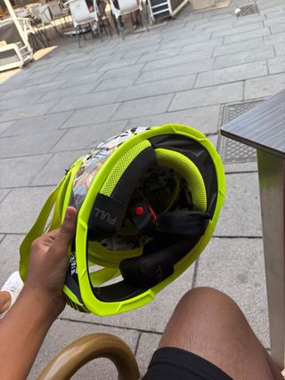 Casco Motocross LS2 - Verde/Gris