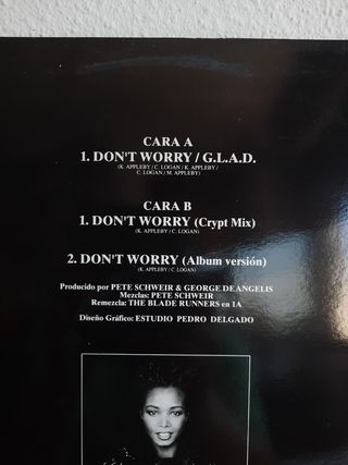 Maxisingle KIM APPLEBY  - Don't Worry, Be G.L.A.D.
