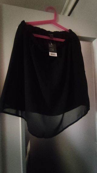 Falda y pantalón negrosT- M - Nueva
