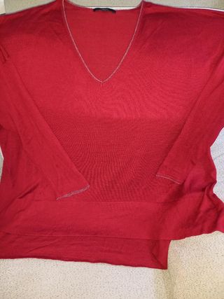 Jersey rojo Corte Inglés