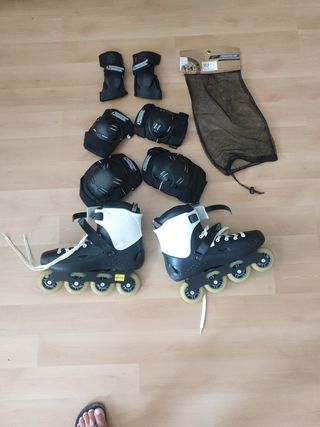 Patines Playlife Adulto + Protecciones