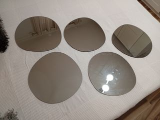 5 Espejos IKEA VALNÖSTRAD blancos