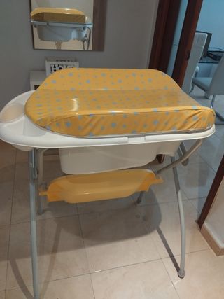 Bañera cambiador bebé