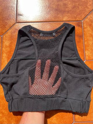 Top Shop Art nero fucsia tg S