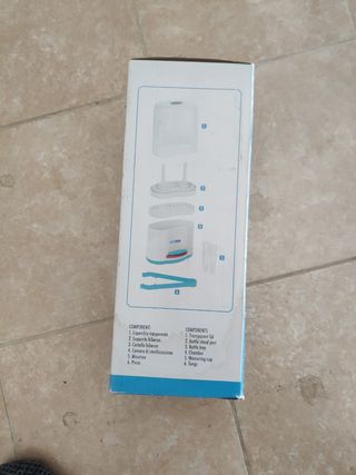 Esterilizador eléctrico doble BebéDue
