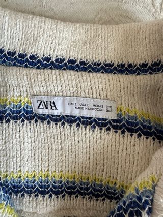 Camisa Zara multicolor M