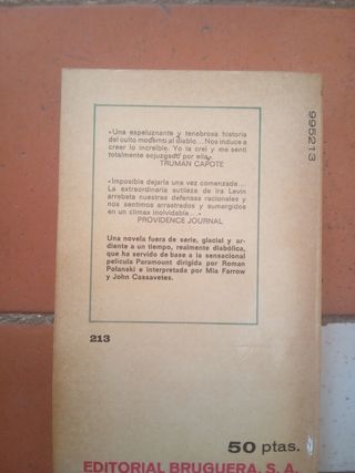 La Semilla del Diablo - Ira Levin