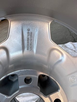 4 Llantas Mercedes Benz monoblock 17