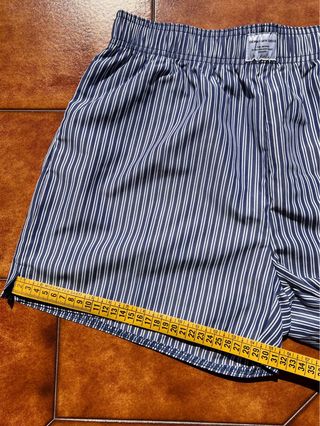 Pantaloncini Shein blu e bianchi - M