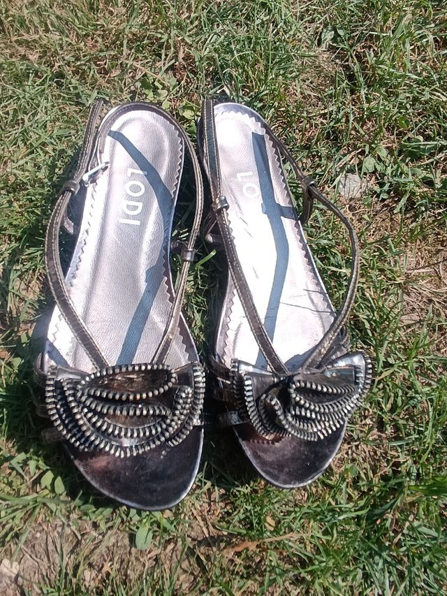 Sandalias Lodi talla 35 - doradas