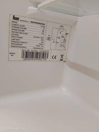 Mini frigorifero Teka - Refrigeratore e congelatore