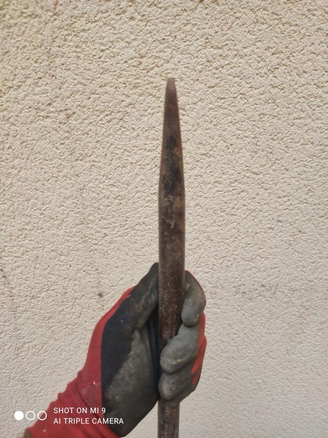 Tracter y dos barras