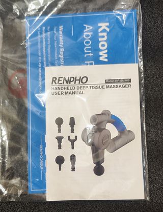 Pistola de masajes Rempho de excelente calidad.