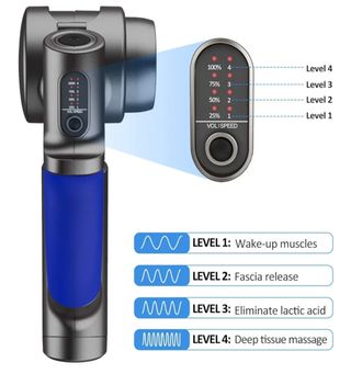 Pistola de masajes Rempho de excelente calidad.