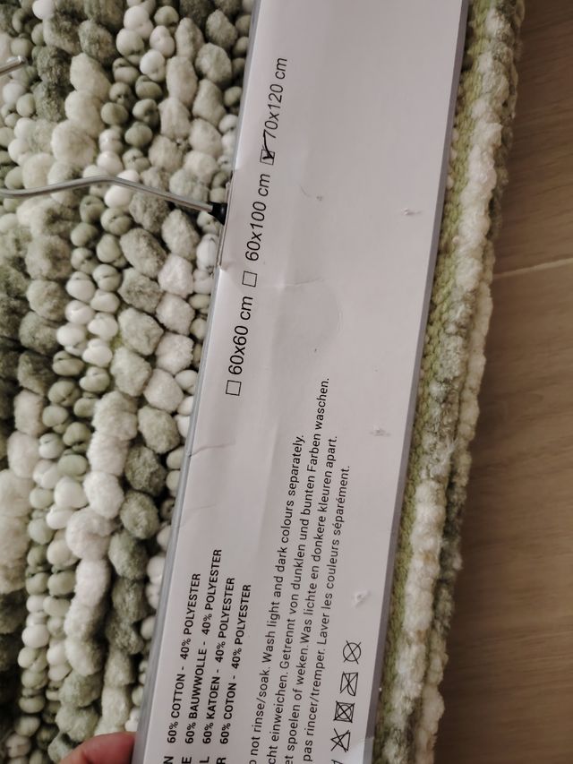 Alfombras baño Heckett Lane - Verde