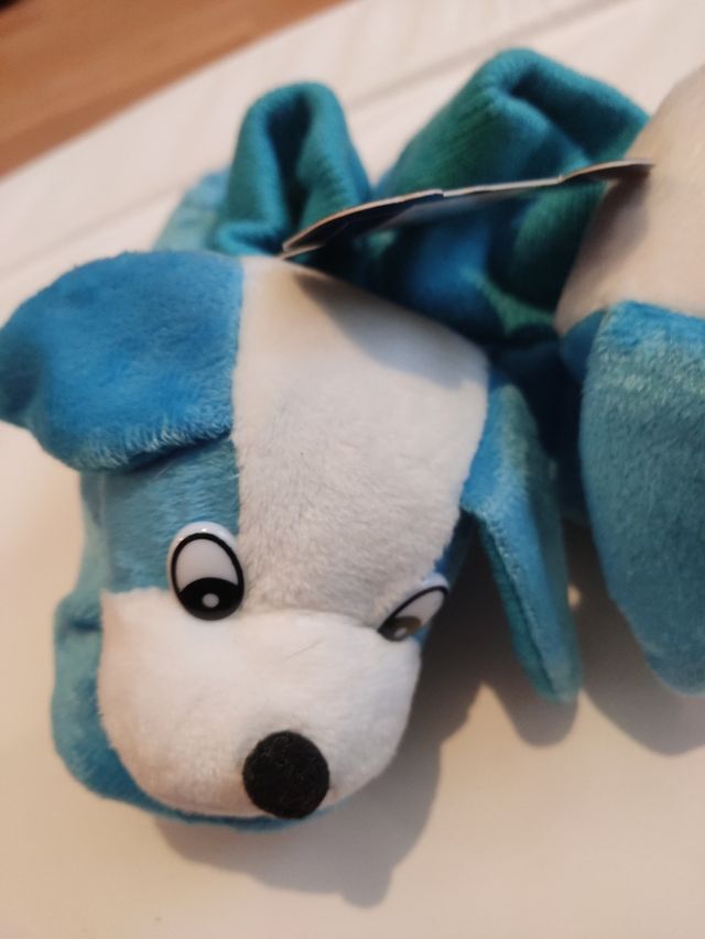 Pantuflas perrito azul - Floopy's - T26- T27