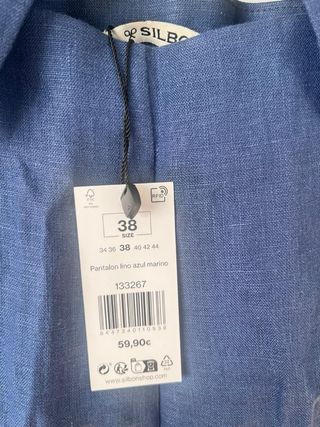 Traje Silbon azul marino
