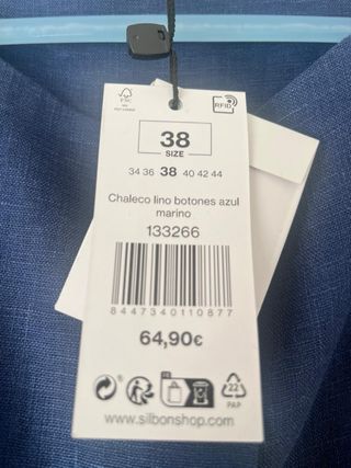 Traje Silbon azul marino