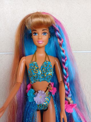 Barbie Hawaiana hula hoop anni '90 vintage