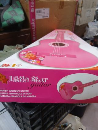 Guitarra Little Star niña rosa