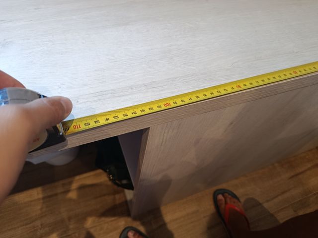 Escritorio madera gris glacial más silla