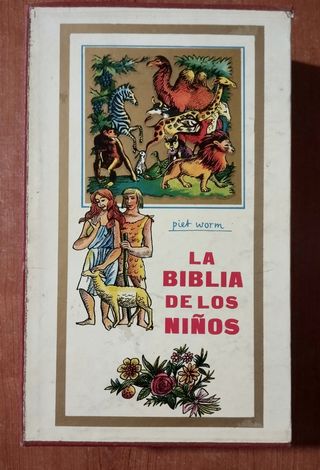 La biblia de los niños. Piet Worm. Tres tomos