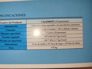 Chef 2000 - Robot Cocina Turbo