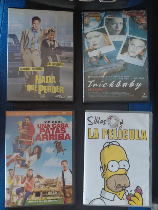 4 Peliculas DVD: Pack Variado