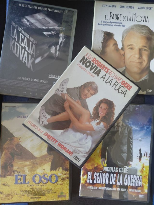 Pack 5 Películas DVD