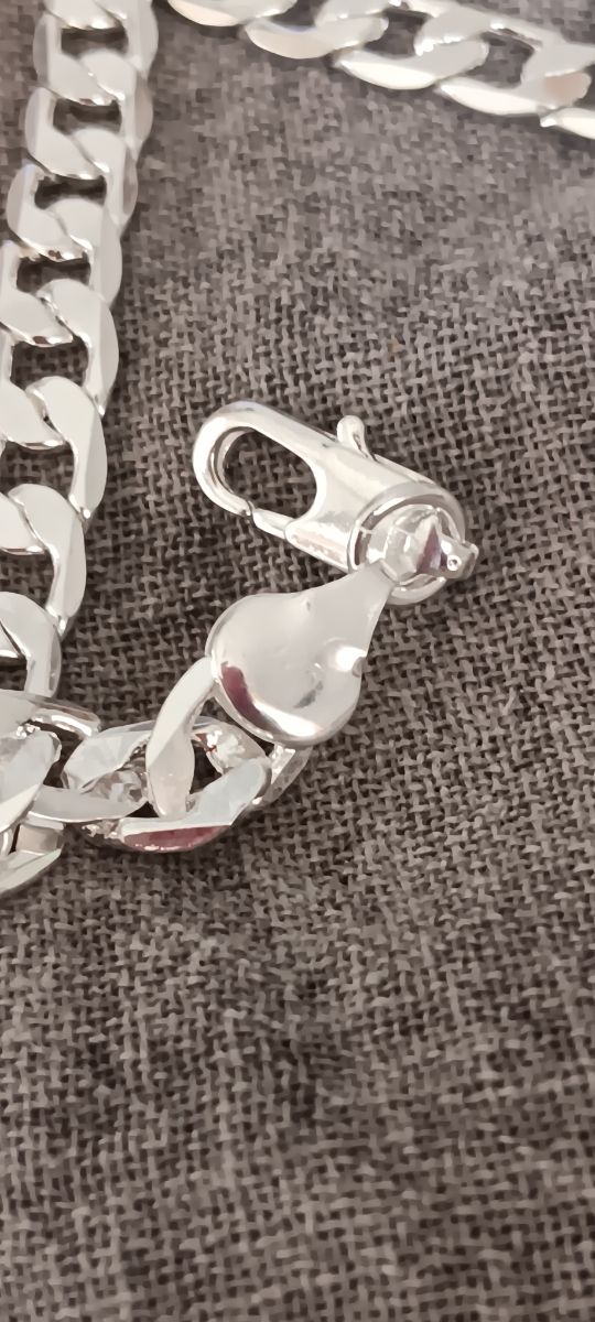 Cadena plata 925 - eslabón plano